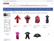 Tablet Screenshot of meskimonos.fr